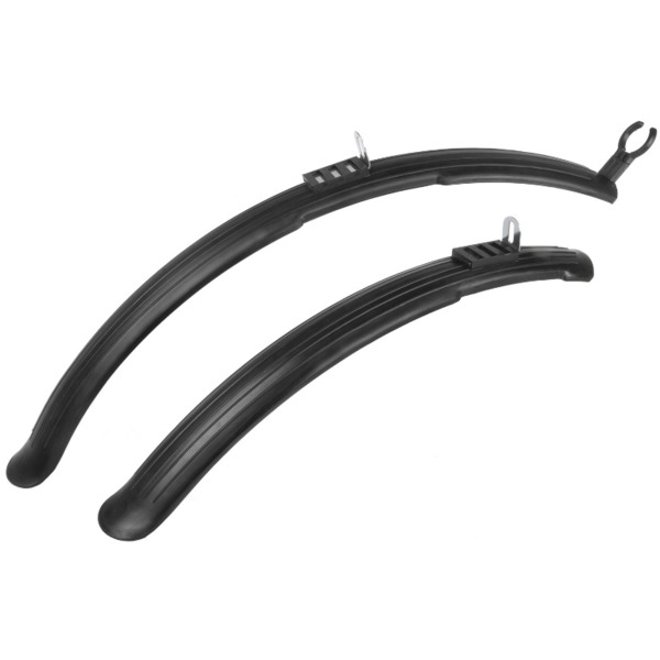 Крылья ECO 26"х55мм, пластиковые, черный, 5-386048