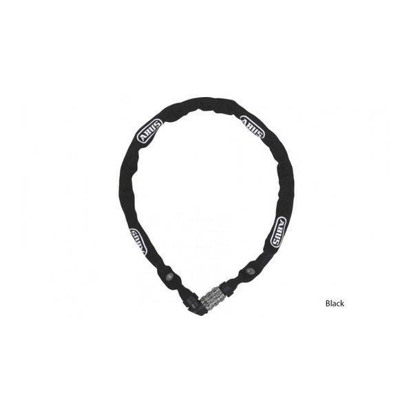 Велосипедный замок ABUS 1200 цепь, кодовый, 1100 х 4, черный, 563423_ABUS