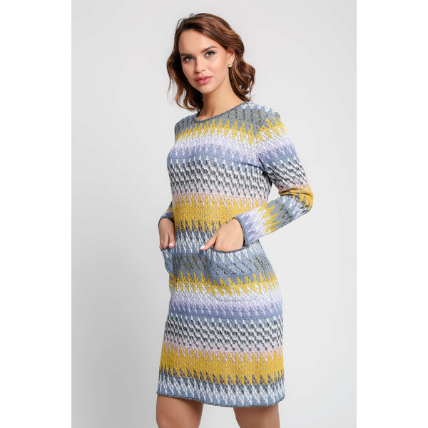 Платье Д 2964/горчица (горчица 46)