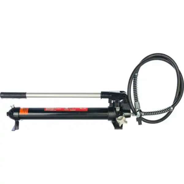 насос гидравлический! со шлангом для 10-тонной растяжки 513255 MATRIX