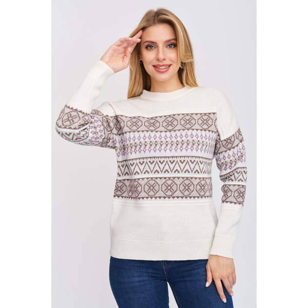 Джемпер В 1706/молочный (молочный 52)