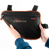 Сумка велосипедная Vinca Sport, под раму, 280*210*60 мм, оранжевый кант, FB 05-1 orange