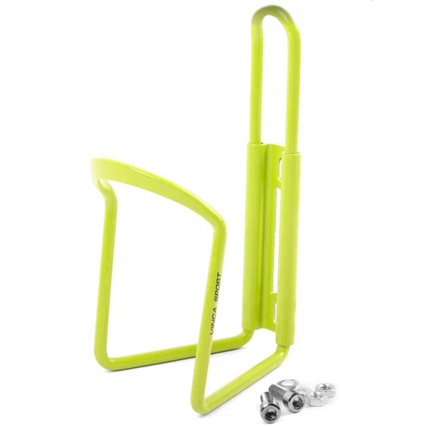 Флягодержатель Vinca Sport, алюминиевый, лайм, HC 11 lime