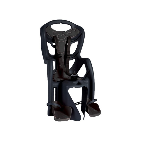 Детское велокресло BELLELLI Pepe Clamp, на багажник, чёрное, до 22кг, 01PPM00000