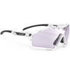 Очки велосипедные Rudy Project CUTLINE, White Gloss - ImpX 2Laser Purple White, SP637569-0008