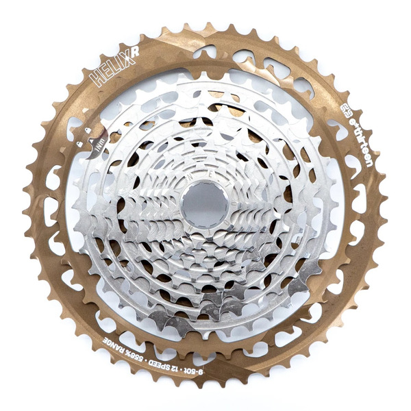 Кассета E Thirteen Helix Race Cassette 9-50t 12-speed Naranja, FW2HRA-105