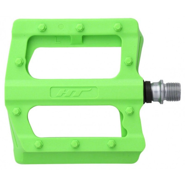 Педали HT PA12A Yellow Green, PA12AX0918H1X0