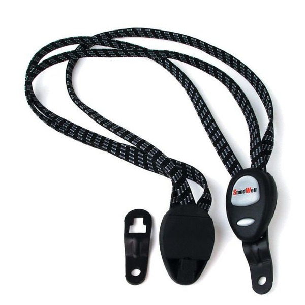 Резинки AUTHOR на багажник AES-501, с универсальным креплениями, черно-серые, 8-15210003