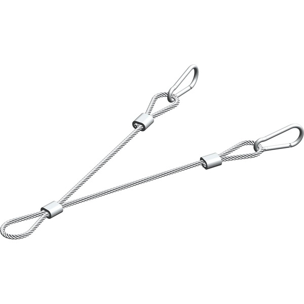 Y-образный элемент с карабинами УМС 150 мм YK-150