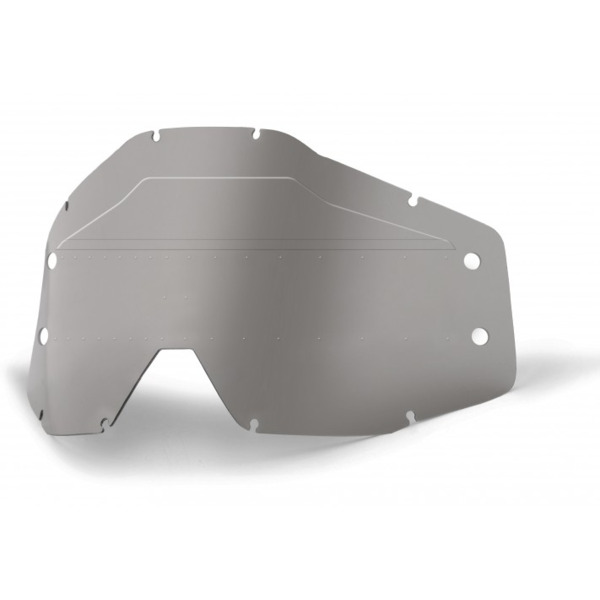 Линза 100% Accuri Forecast Lens Sonic Bumps w/mud Visor Smoke, 51121-507-02