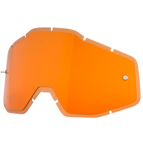 Линза 100% Racecraft/Accuri/Strata Anti-Fog Injected HD Persimmon, 51004-016-02