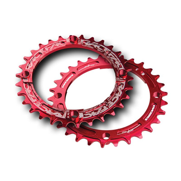 Звезда Race Face Narrow Wide, 104x34T, красный, RNW104X34RED