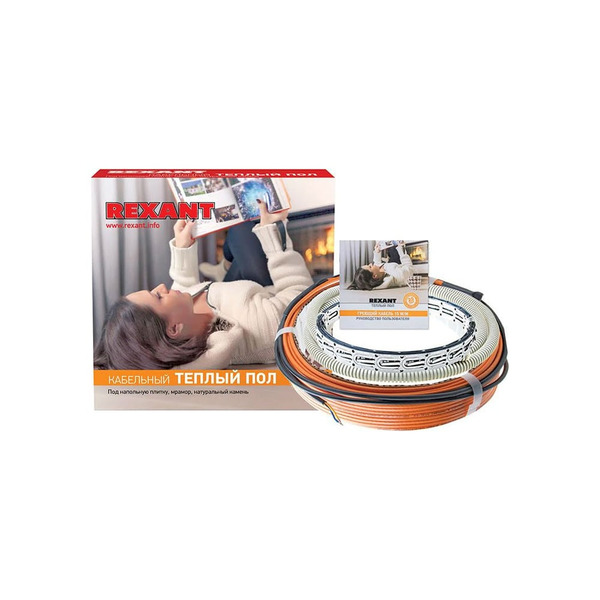 Двухжильный теплый пол в стяжку REXANT RND -60-900 51-0517-3