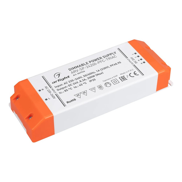 Блок питания Arlight ARV-SP-24200-PFC-TRIAC 047946