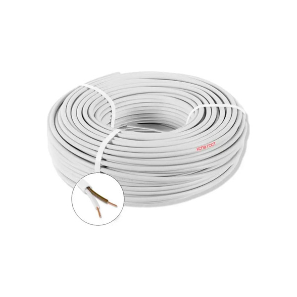 Кабель для пожарной и охранной сигнализации ПРОВОДНИК кспв 2x0.5 мм2, 15м OZ67783L15