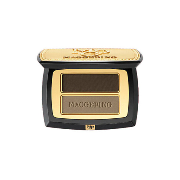 MAOGEPING Двухцветные тени для бровей Two-Color Eyebrow Powder