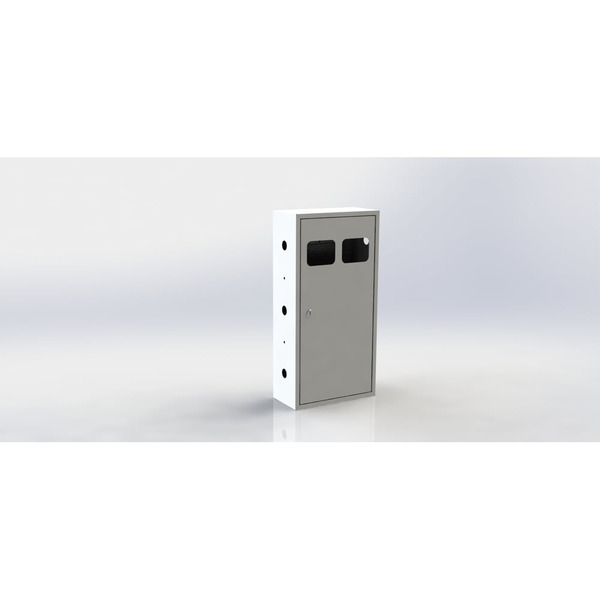 Корпус EKF ЯУР Basic uerm-din-600-2