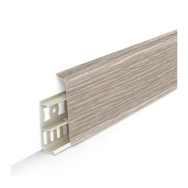 Напольный плинтус DECONIKA Д-П85 229 ДУБ ЛАТ