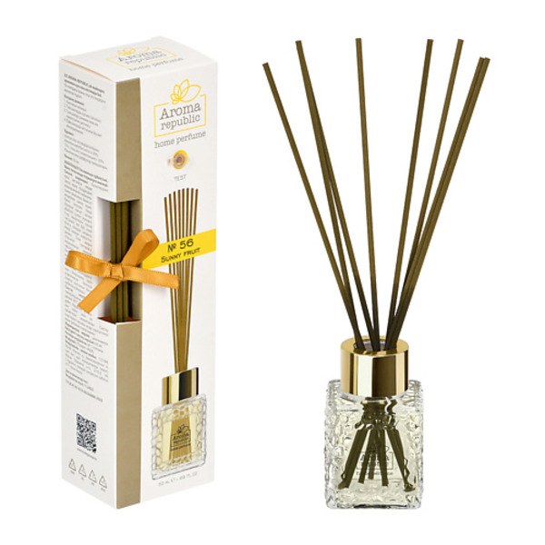 AROMA REPUBLIC Ароматический диффузор в стеклянном флаконе,"№56 Sunny fruit" 50
