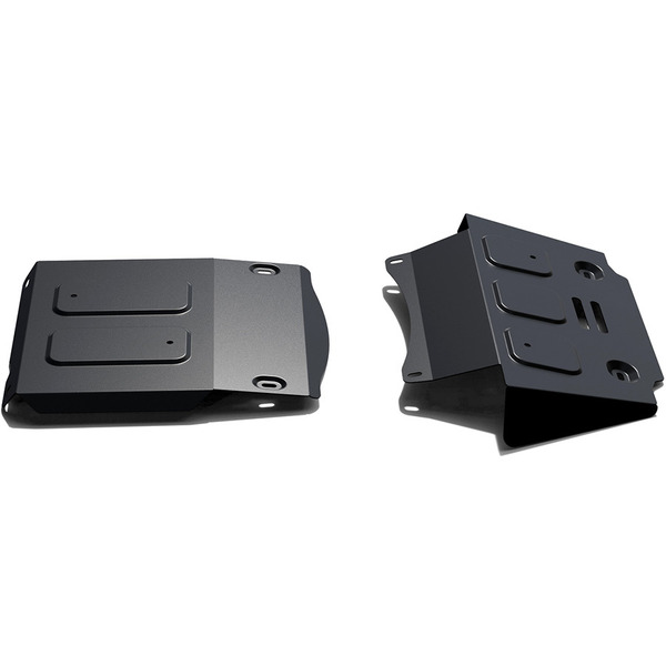 Защита картера и КПП и переднего редуктора Rival для Chevrolet Niva (V - 1.7) 2002-2020/Lada Niva 2123 (V - 1.7) 2020-, сталь 3 мм (K222.1022.1)