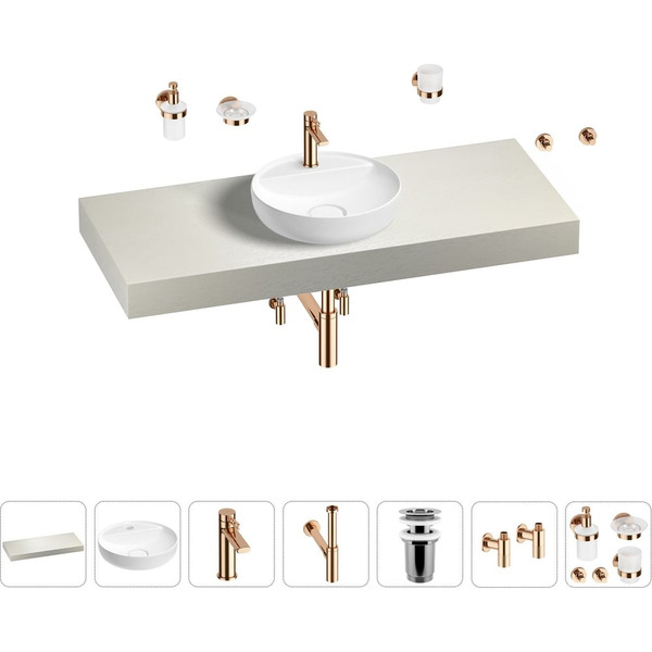 Раковина Wellsee Chalice Perfection 201010599