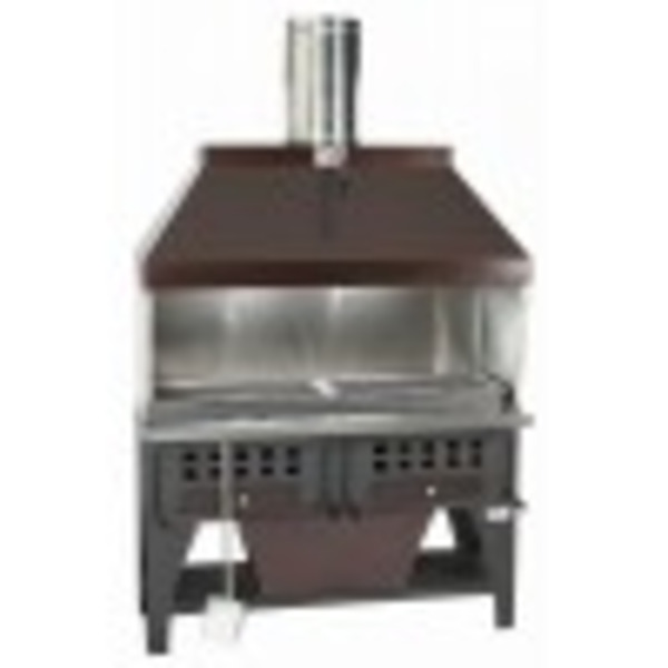 Гриль Peva BL150 на углях открытый