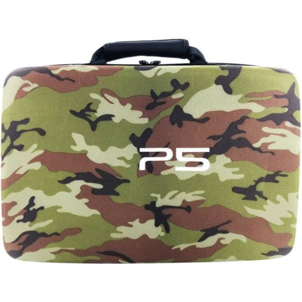 Сумка-переноска для PS5 и DualSense Camo Brown