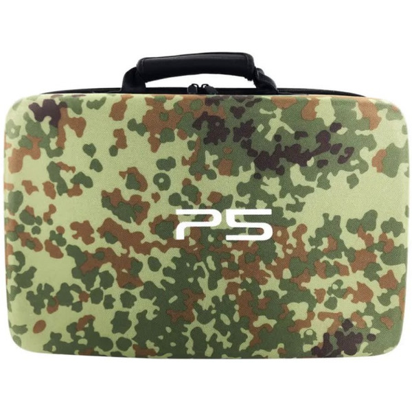 Сумка-переноска для PS5 и DualSense Camo Green