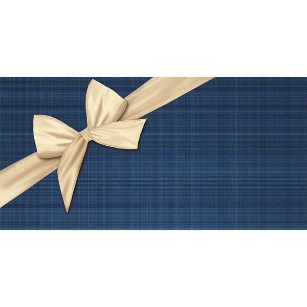 Конверты для денег, Элегантный бант, Синий, 10 шт.