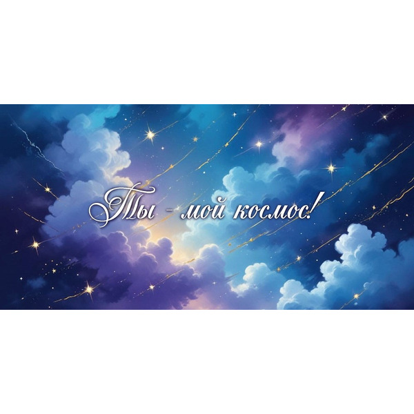 Конверты для денег, Ты мой космос, 10 шт.
