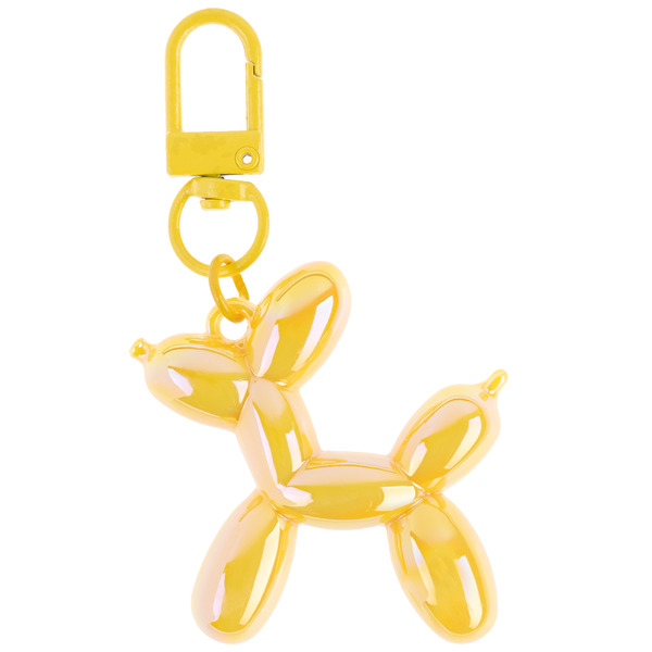 Брелок, Собачка ШДМ, Желтый, 4,5 см, 1 шт.