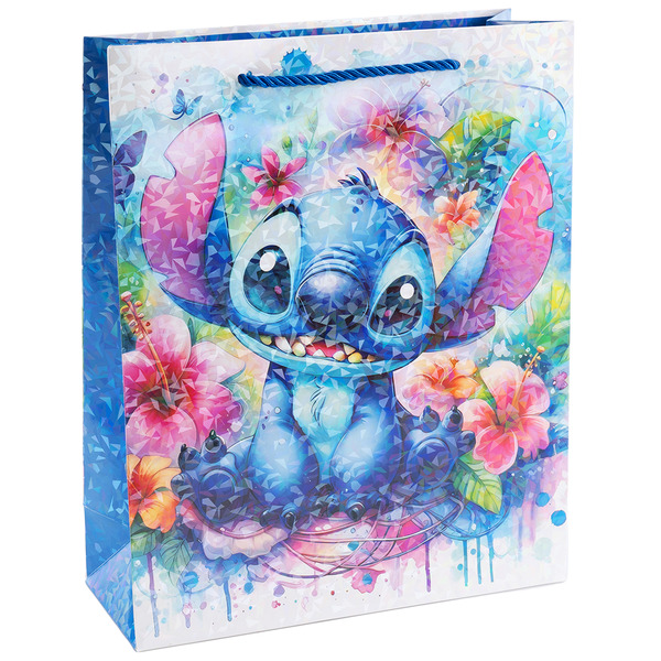 Пакет подарочный, 210гр, Любимый монстрик, Дизайн №1, Голография, 23*18*8 см, 1 шт.