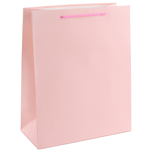 Пакет подарочный, 210гр, Классика, Розовый, 23*18*10 см, 1 шт.