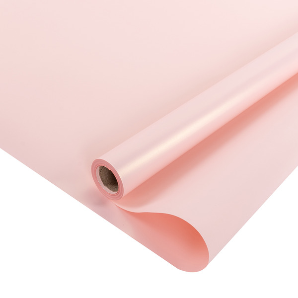 Упаковочная пленка 65мкм (0,58*10 м) Жемчужина, Чайная роза, 1 шт.