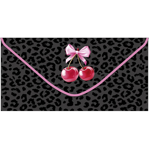 Конверты для денег, Вишенки с бантиком, 10 шт.