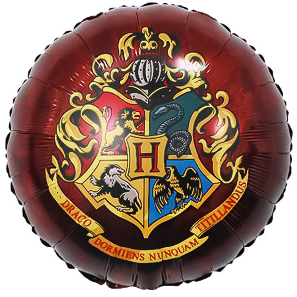 Шар (18"/46 см) Круг, Волшебная школа, 1 шт.