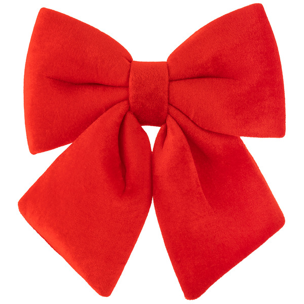 Декоративный бант Нарядный, Красный, 25,5*29,5 см, 1 шт. в упак.