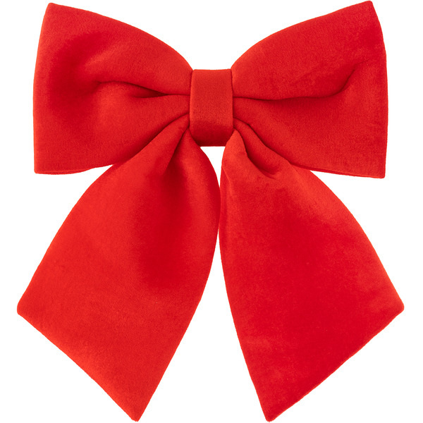 Декоративный бант Нарядный, Красный, 35*40 см, 1 шт. в упак.