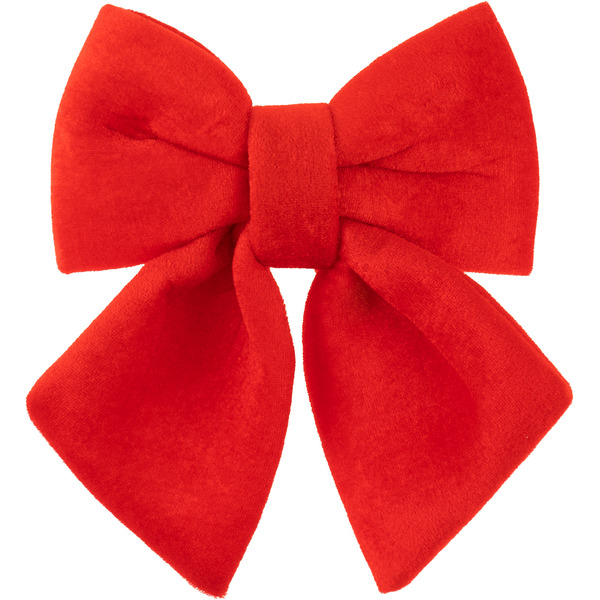 Декоративный бант Нарядный, Красный, 21,5*24,5 см, 1 шт. в упак.