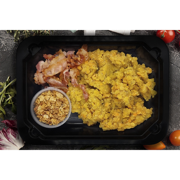 Чечевица с беконом и луком криспи, 255г