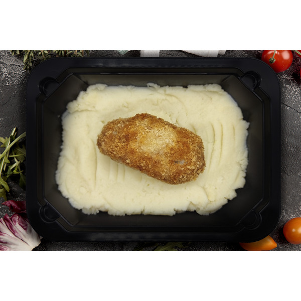 Котлета сливочная с пюре, 300г