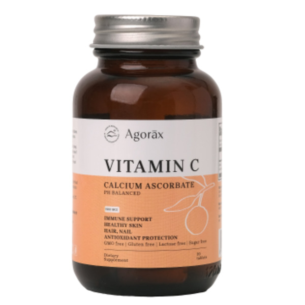 AGORAX, Витамин С (L-аскорбат кальция), таблетки, 30 шт.