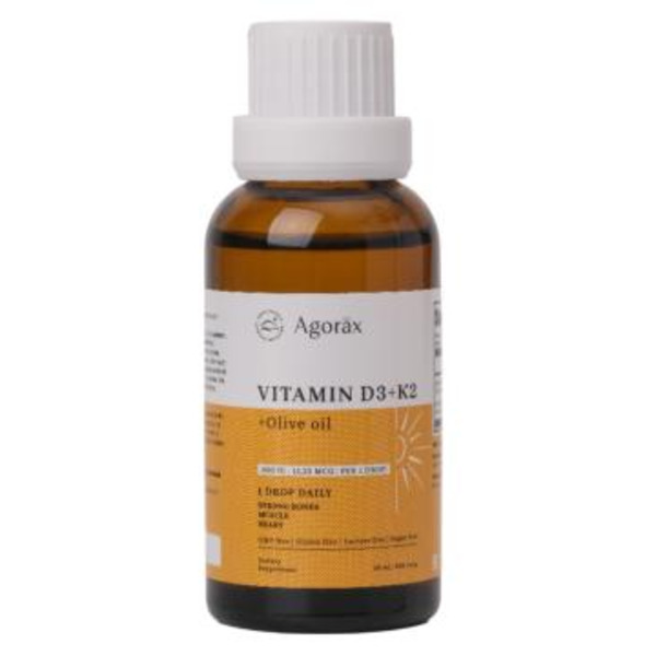 AGORAX, Витамин D3+К2, жидкость, 30 мл