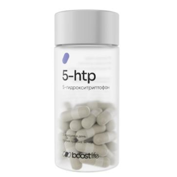 BOOSTLIFE, 5-HTP (5-Гидрокситриптофан), капсулы, 30 шт.