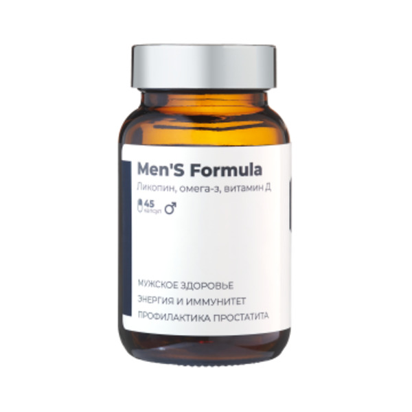SOLOWAYS, MEN"S FORMULA (для мужского здоровья), капсулы, 45 шт.
