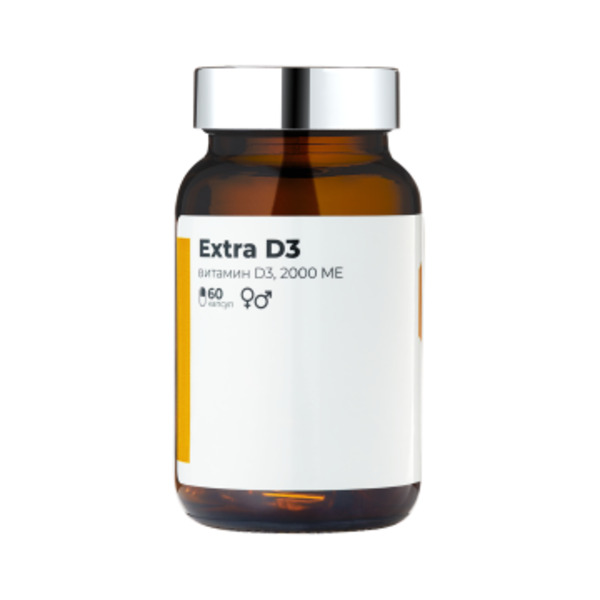 SOLOWAYS, Витамин D3, капсулы, 60 шт.