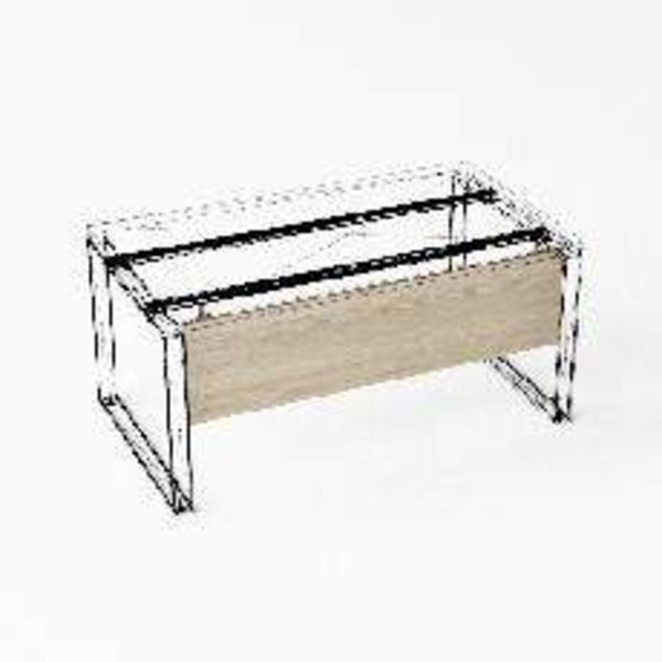 Передняя панель стол 160 1400х18х400 MP160 23 Rola Гавана