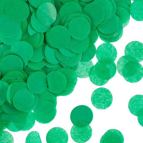 Конфетти тишью Круг, Тиффани, 2,5 см, 50 г.