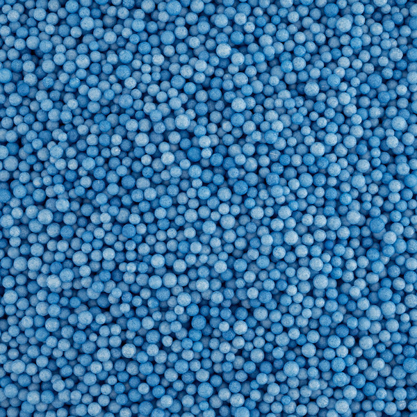 Шарики пенопласт, Синий, 2-4 мм, 10 гр.