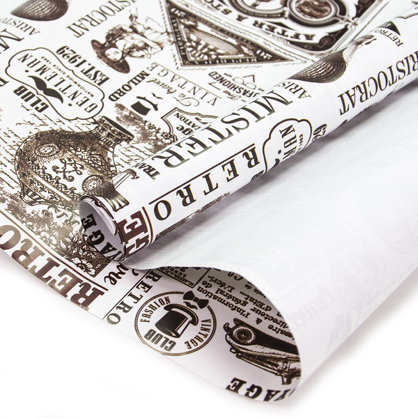 Упаковочная бумага (0,7*1 м) Аристократ, 1 шт.